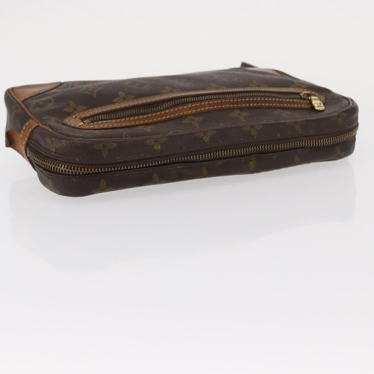 LOUIS VUITTON Monogram Marly Dragonne GM Clutch Bag M51825 LV Auth BA8303