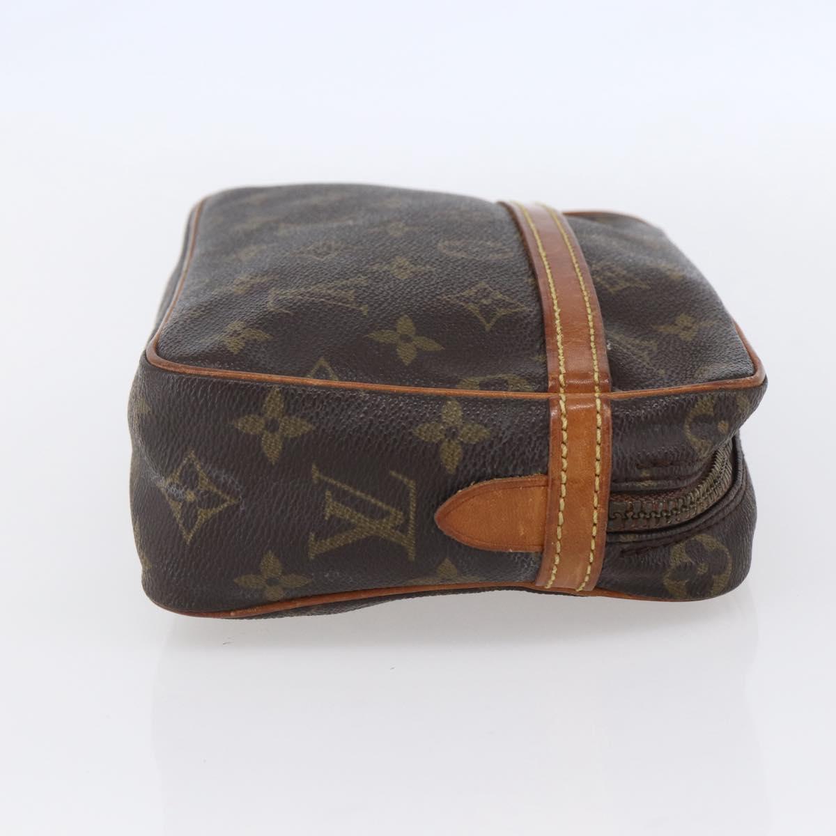 LOUIS VUITTON Monogram Compiegne 23 Clutch Bag M51847 LV Auth BA8306