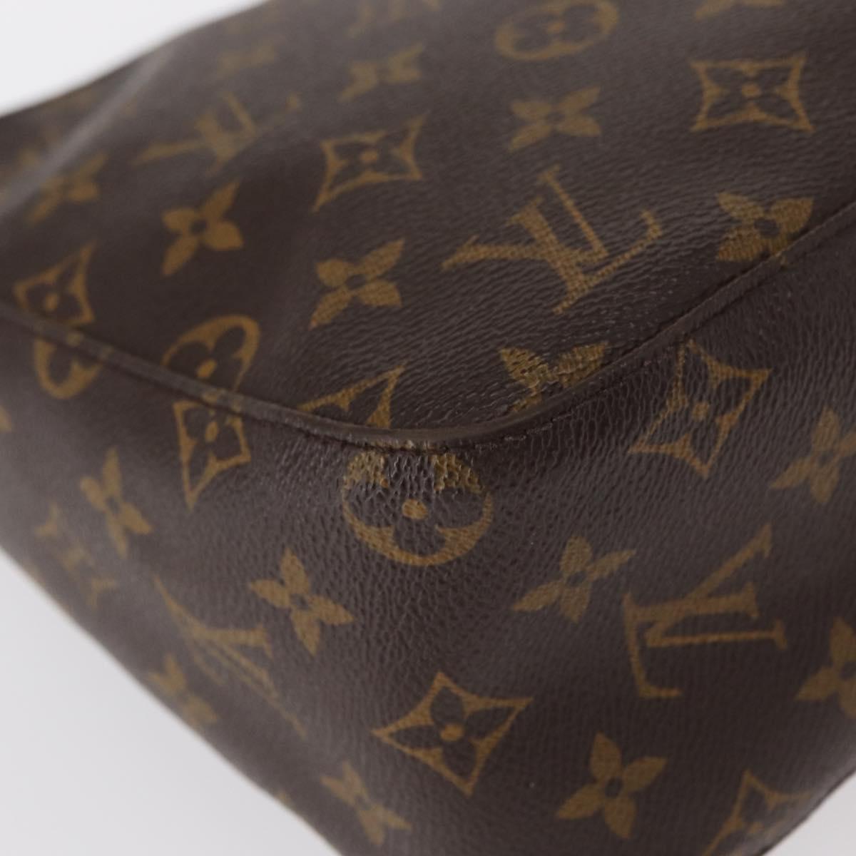 LOUIS VUITTON Monogram Looping MM Shoulder Bag M51146 LV Auth BA8308