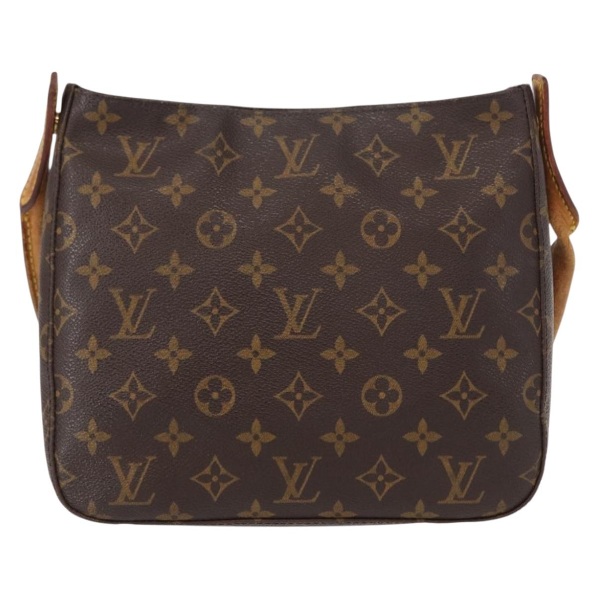 LOUIS VUITTON Monogram Looping MM Shoulder Bag M51146 LV Auth BA8308