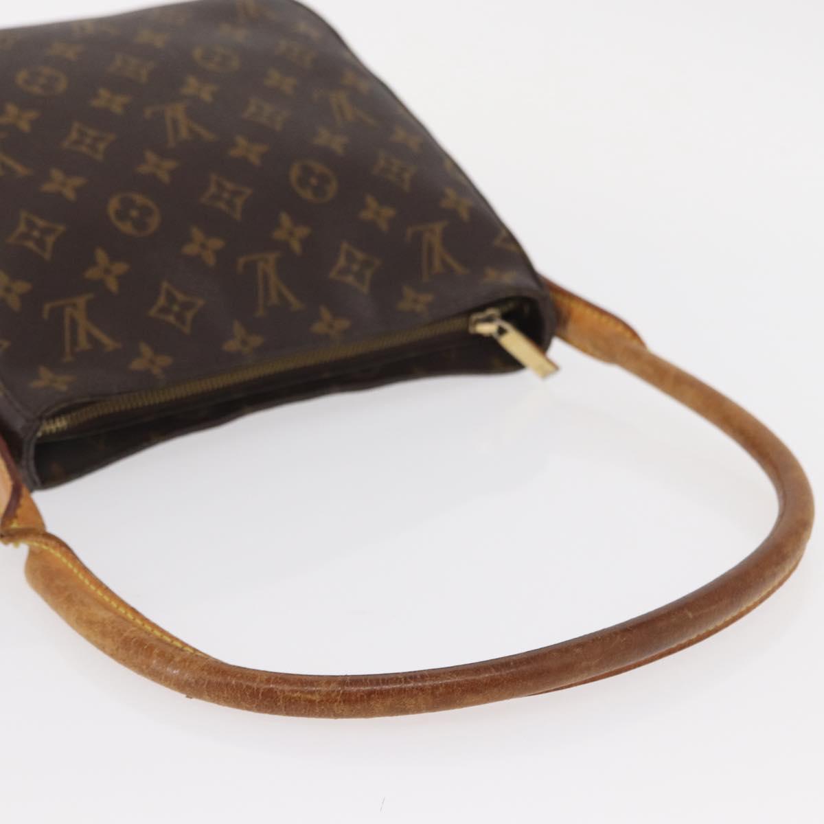 LOUIS VUITTON Monogram Looping MM Shoulder Bag M51146 LV Auth BA8308