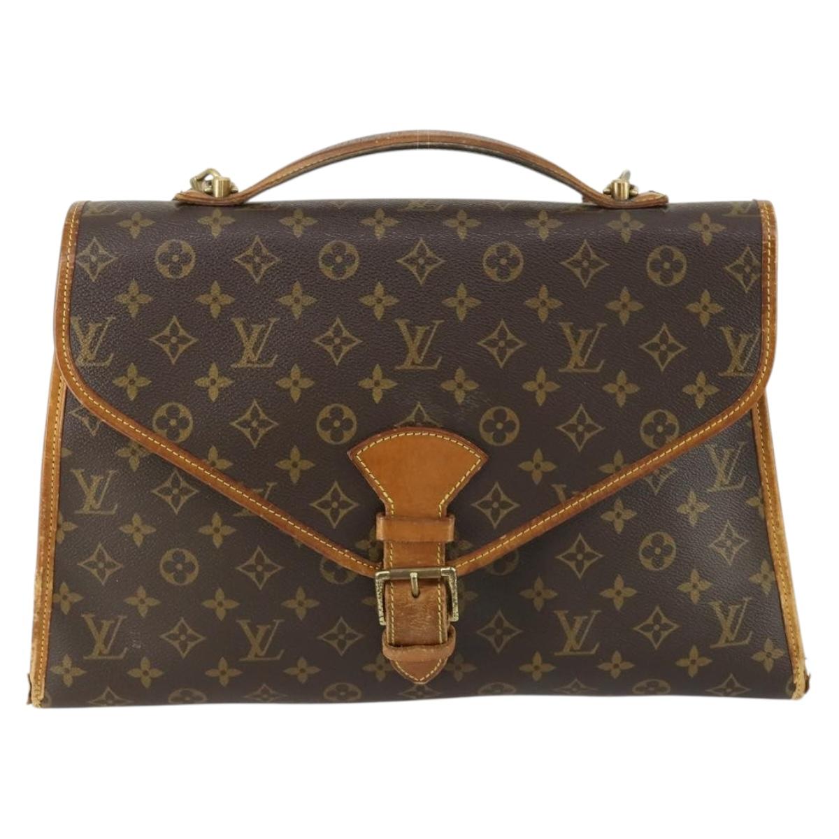 LOUIS VUITTON Monogram Beverly Hand Bag M51121 LV Auth BA8313
