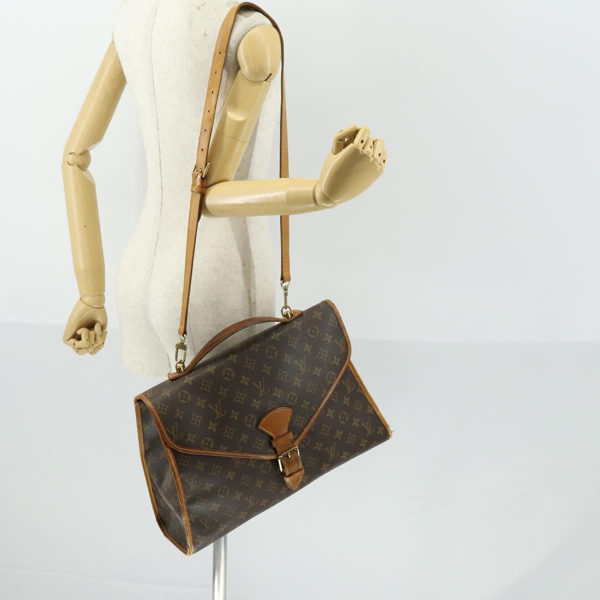 LOUIS VUITTON Monogram Beverly Hand Bag M51121 LV Auth BA8313