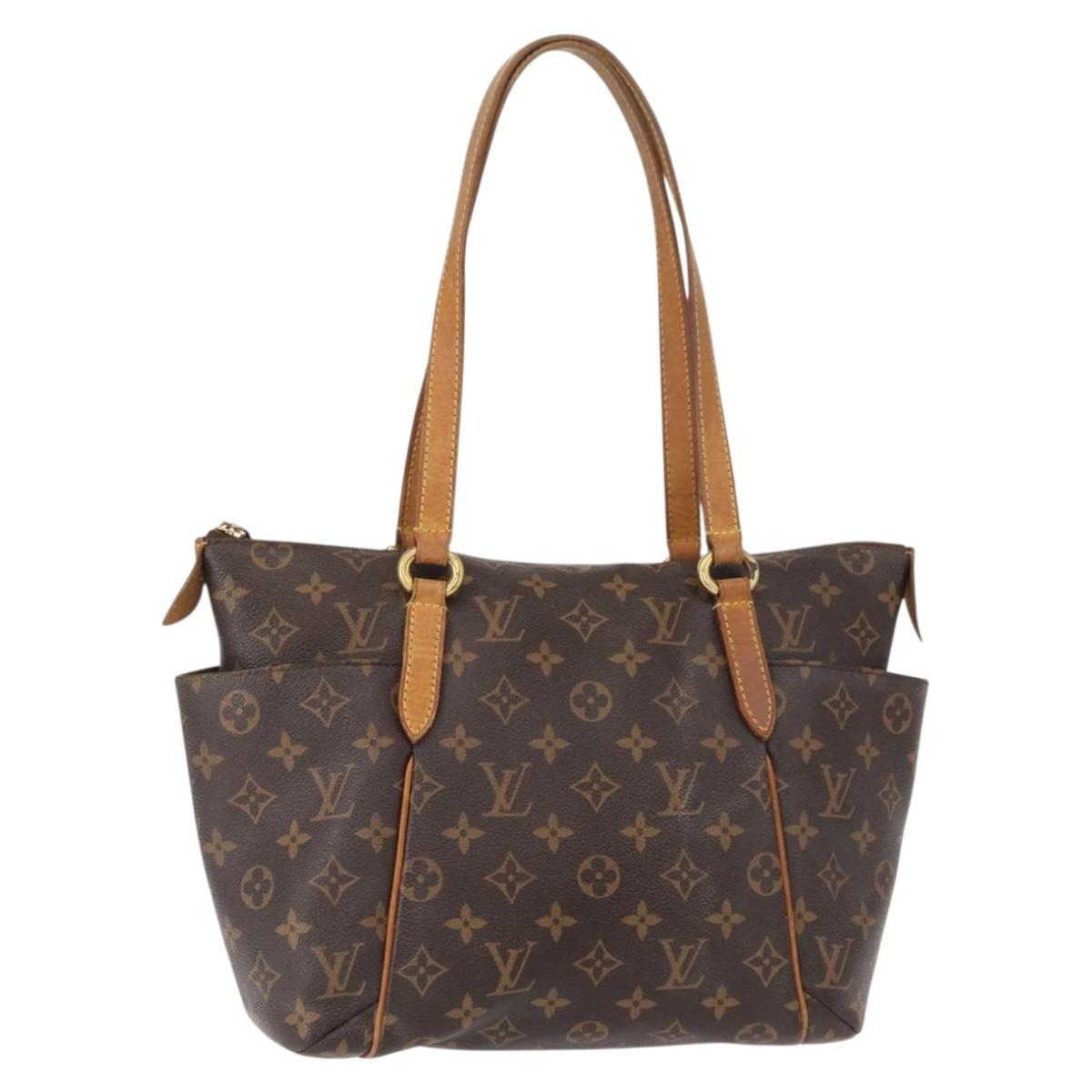 LOUIS VUITTON Monogram Totally PM Tote Bag M56688 LV Auth BA8315