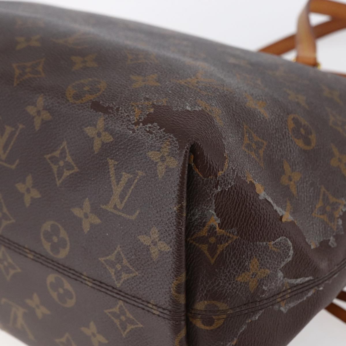 LOUIS VUITTON Monogram Jena MM Tote Bag M42267 LV Auth BA8316