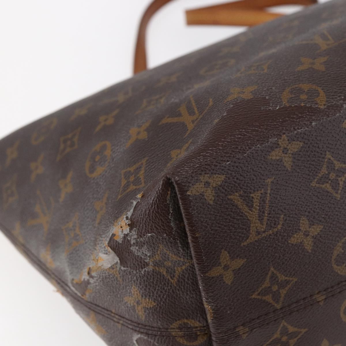LOUIS VUITTON Monogram Jena MM Tote Bag M42267 LV Auth BA8316