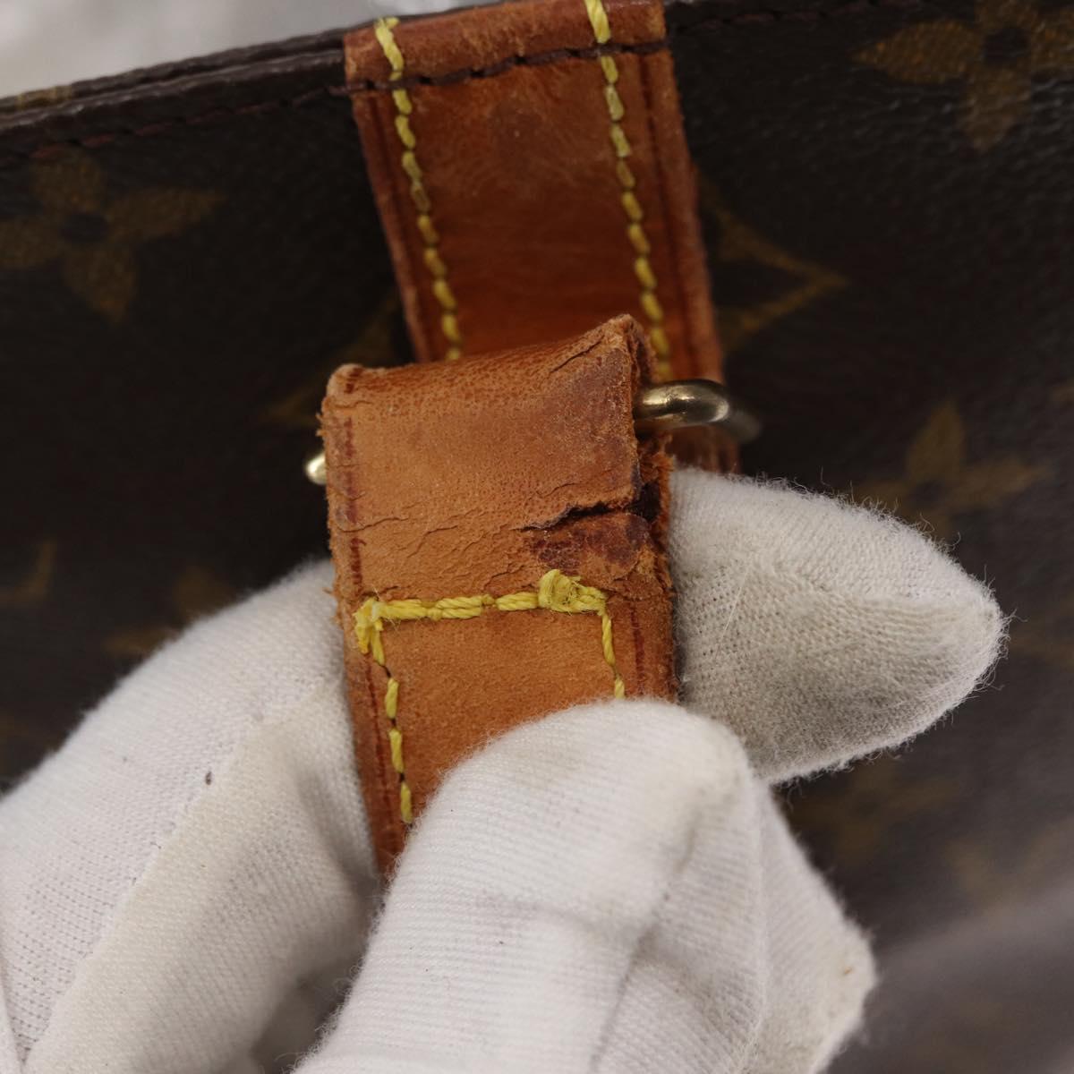 LOUIS VUITTON Monogram Sac Shopping Tote Bag M51108 LV Auth BA8319