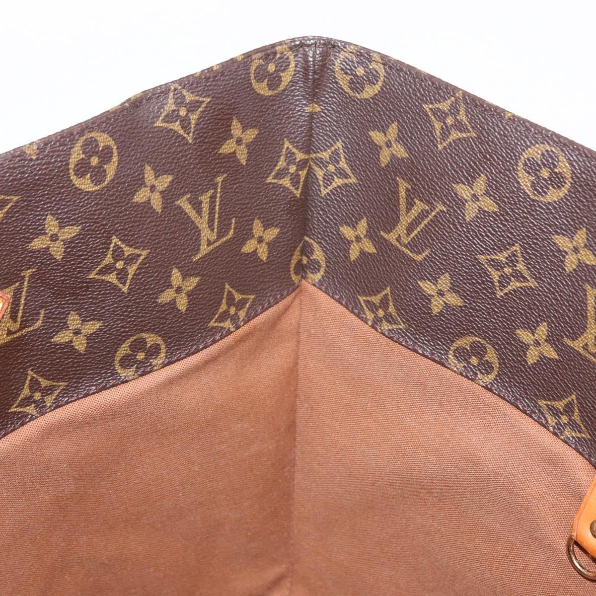 LOUIS VUITTON Monogram Sac Shopping Tote Bag M51108 LV Auth BA8319