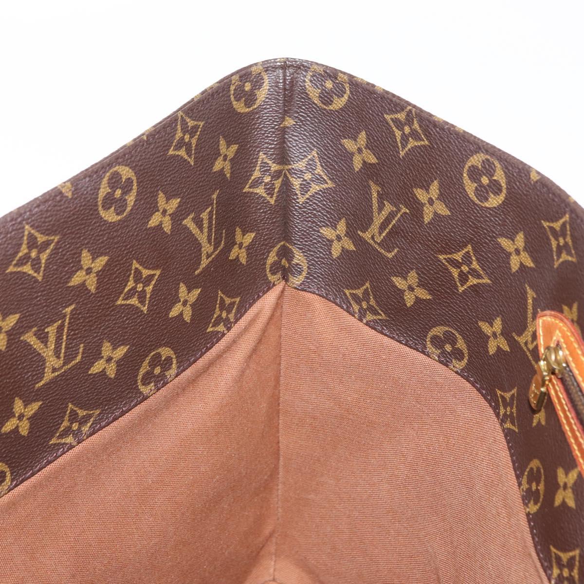 LOUIS VUITTON Monogram Sac Shopping Tote Bag M51108 LV Auth BA8319