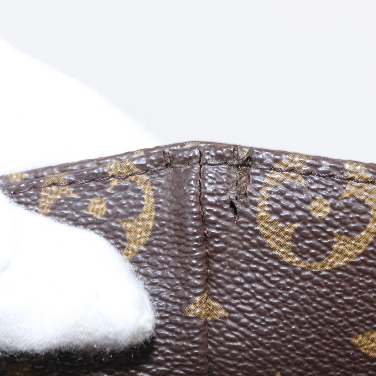 LOUIS VUITTON Monogram Sac Shopping Tote Bag M51108 LV Auth BA8319