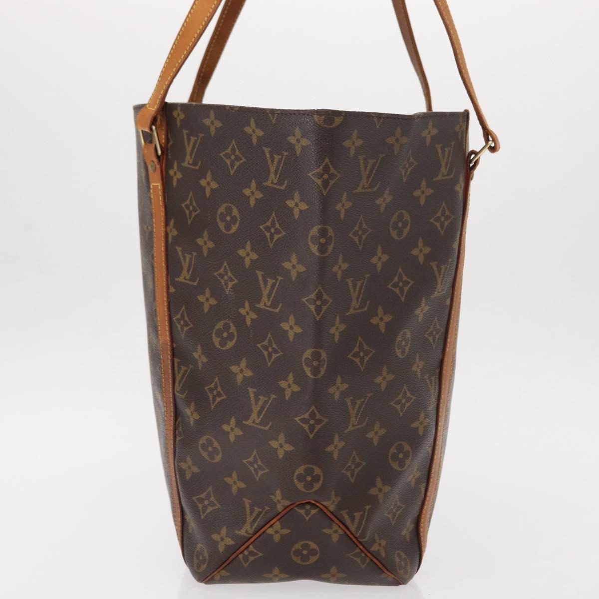 LOUIS VUITTON Monogram Sac Shopping Tote Bag M51108 LV Auth BA8319