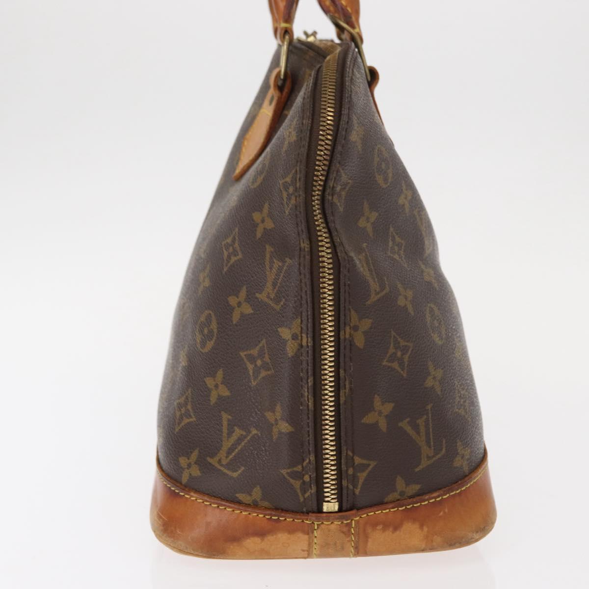 LOUIS VUITTON Monogram Alma Hand Bag M51130 LV Auth BA8321