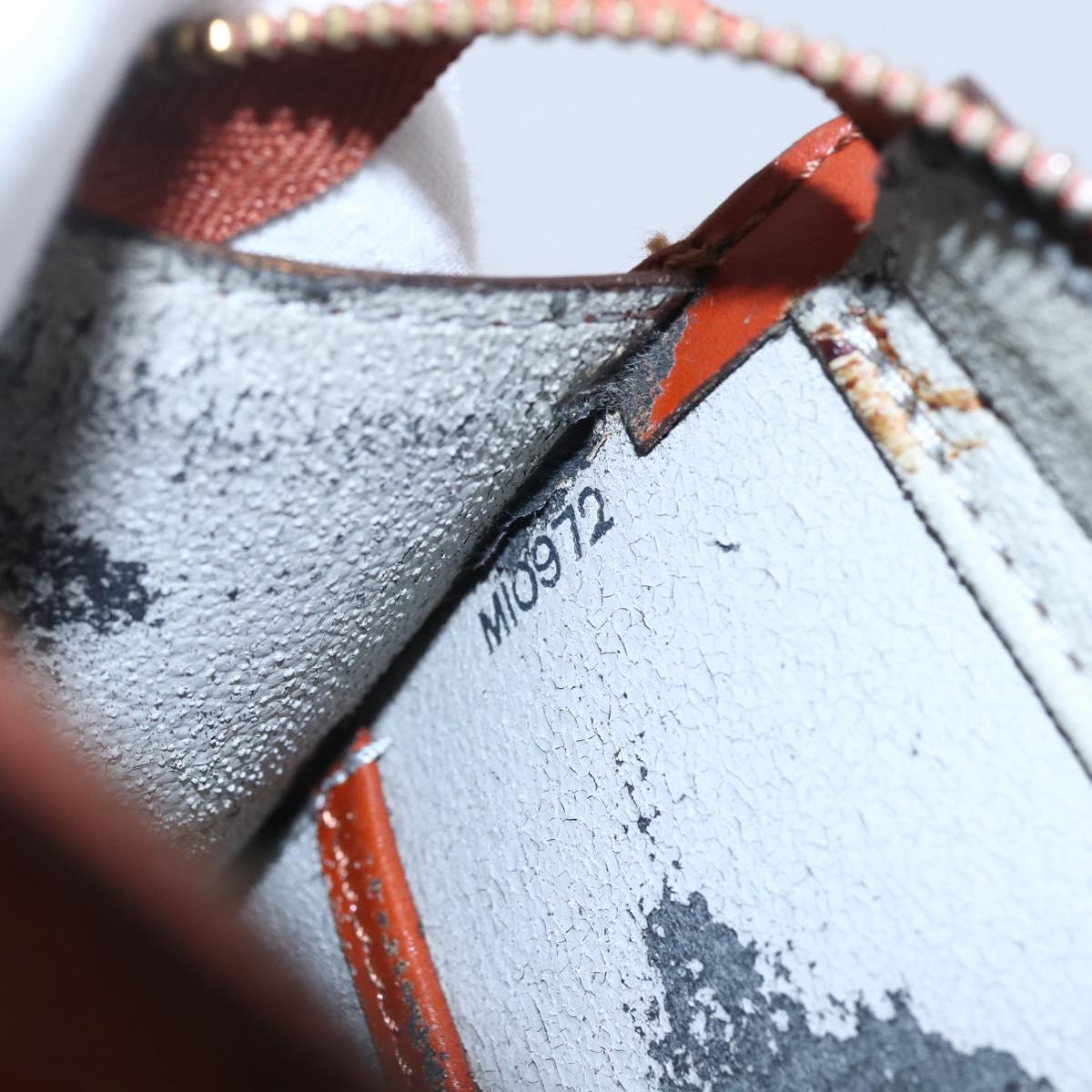 LOUIS VUITTON Epi Riviera Hand Bag Brown M48183 LV Auth BA8323