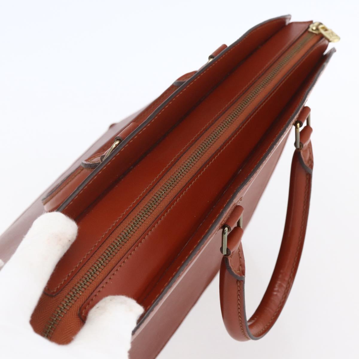 LOUIS VUITTON Epi Riviera Hand Bag Brown M48183 LV Auth BA8323