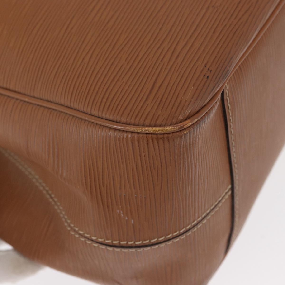 LOUIS VUITTON Epi Passy GM Hand Bag Brown M5925J LV Auth BA8325