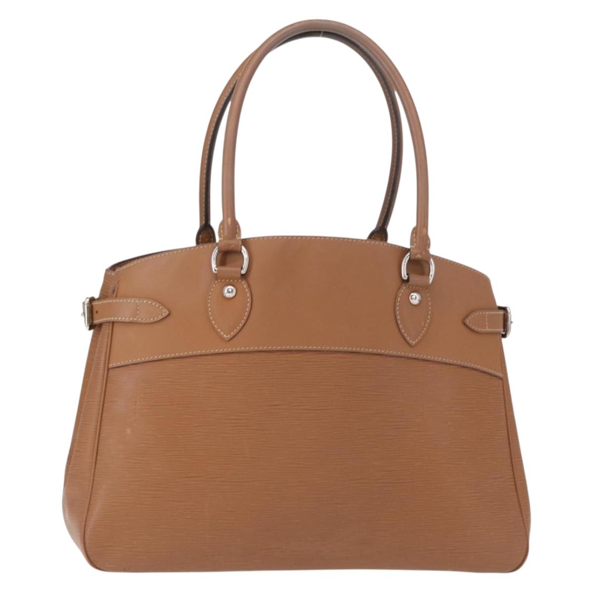 LOUIS VUITTON Epi Passy GM Hand Bag Brown M5925J LV Auth BA8325