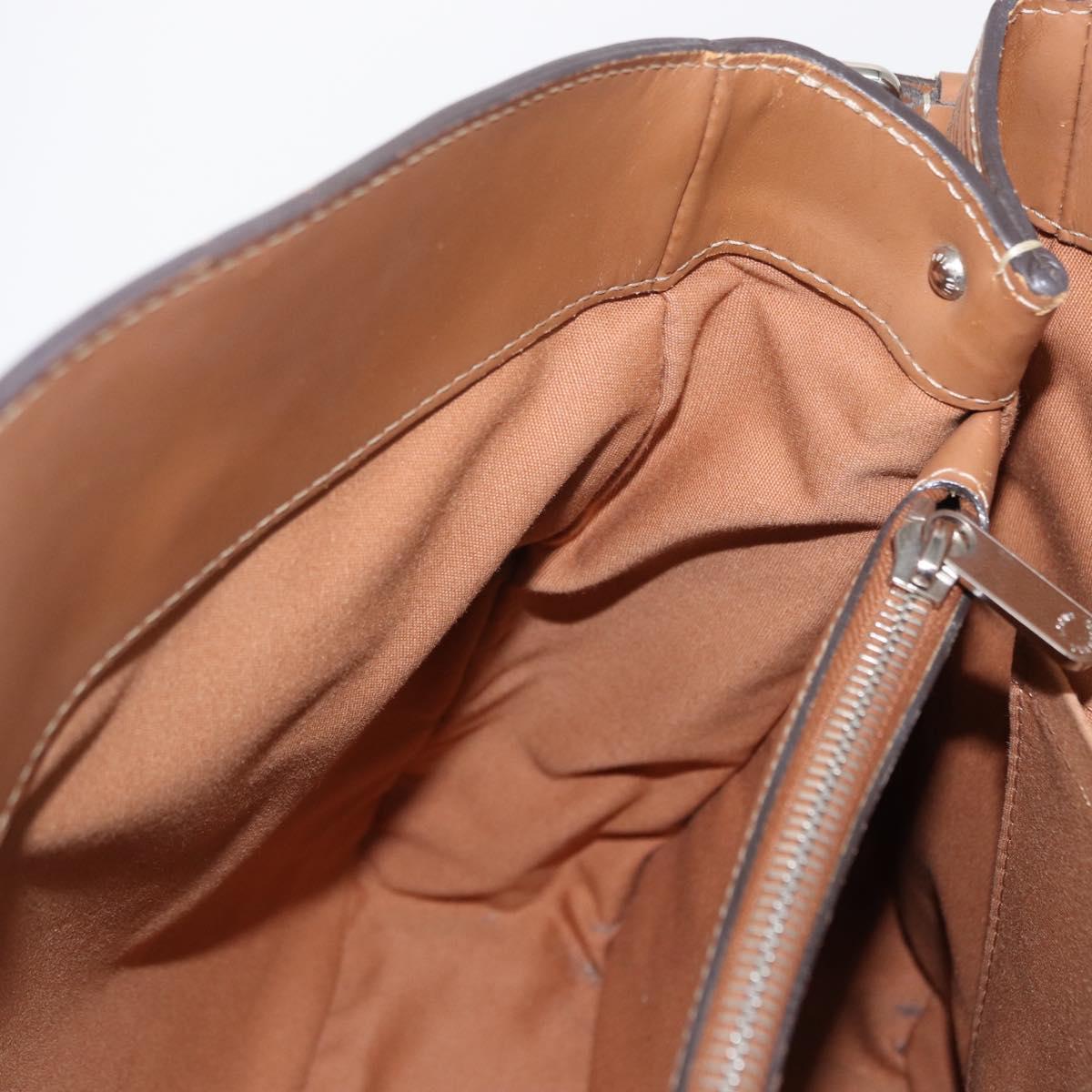 LOUIS VUITTON Epi Passy GM Hand Bag Brown M5925J LV Auth BA8325