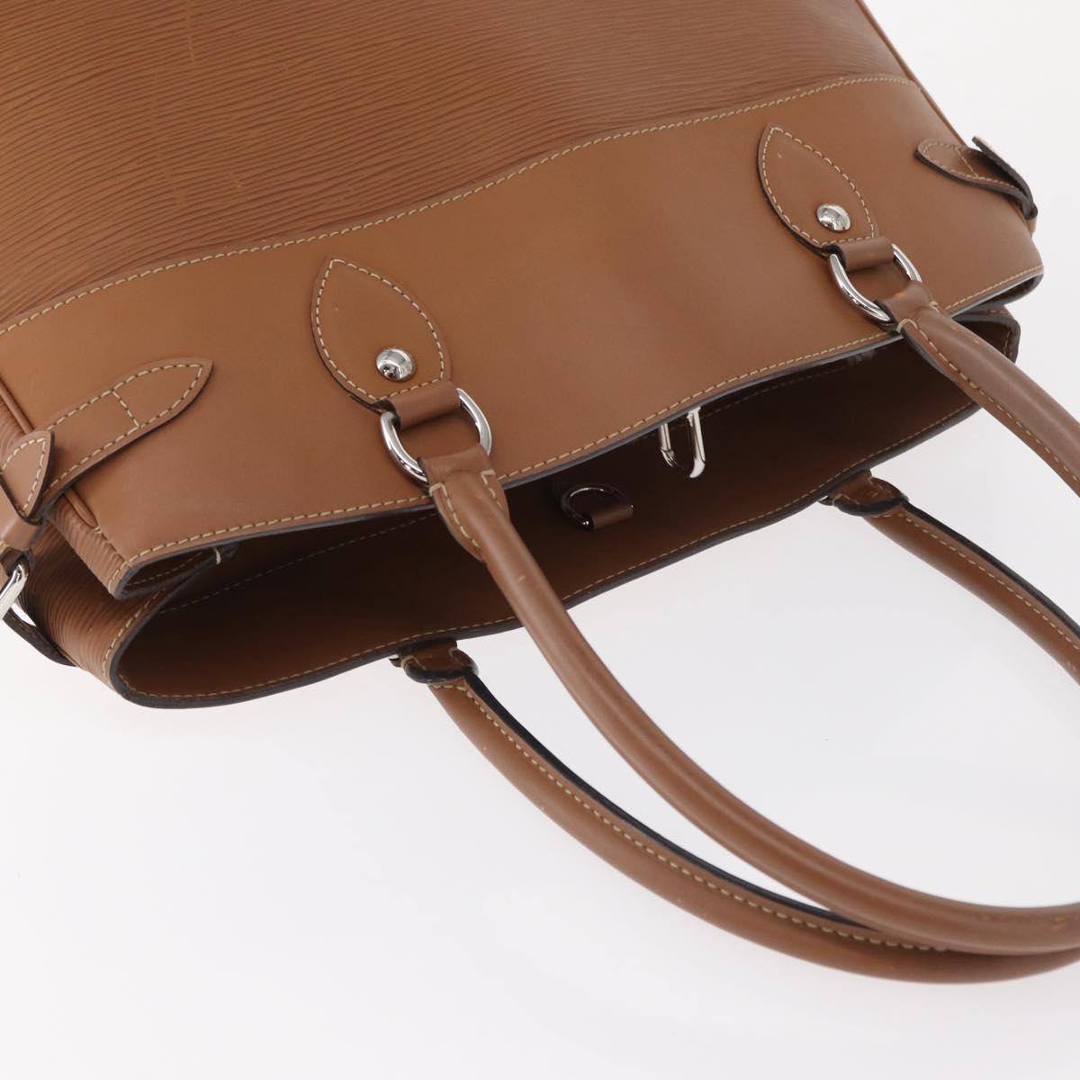 LOUIS VUITTON Epi Passy GM Hand Bag Brown M5925J LV Auth BA8325