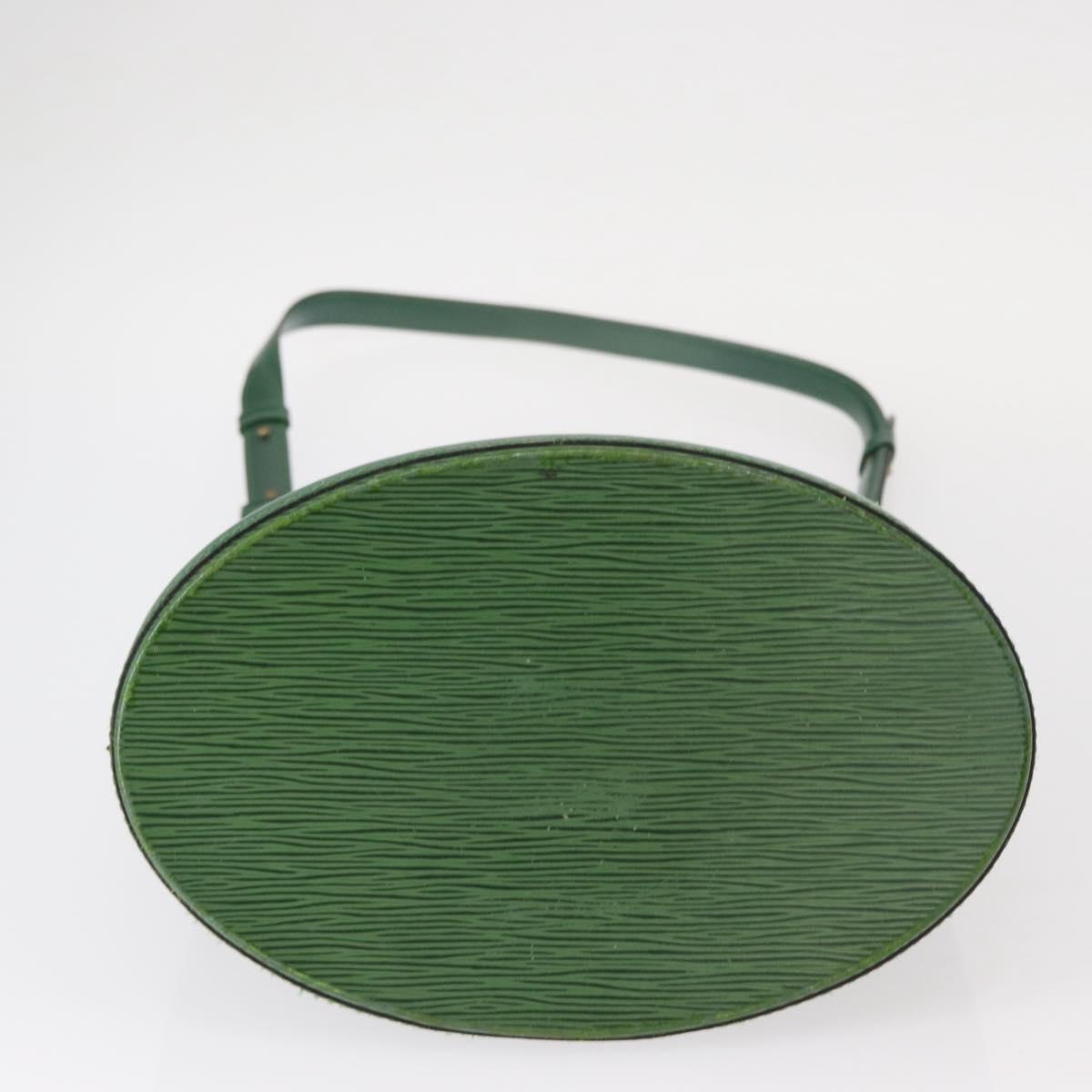 LOUIS VUITTON Epi Cluny Shoulder Bag Green M52254 LV Auth BA8326