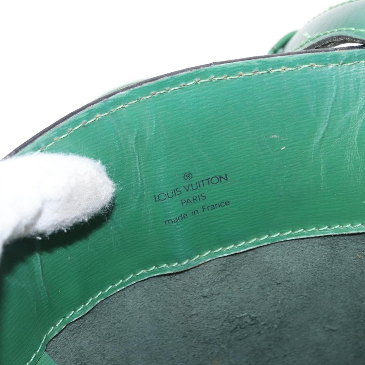 LOUIS VUITTON Epi Cluny Shoulder Bag Green M52254 LV Auth BA8326