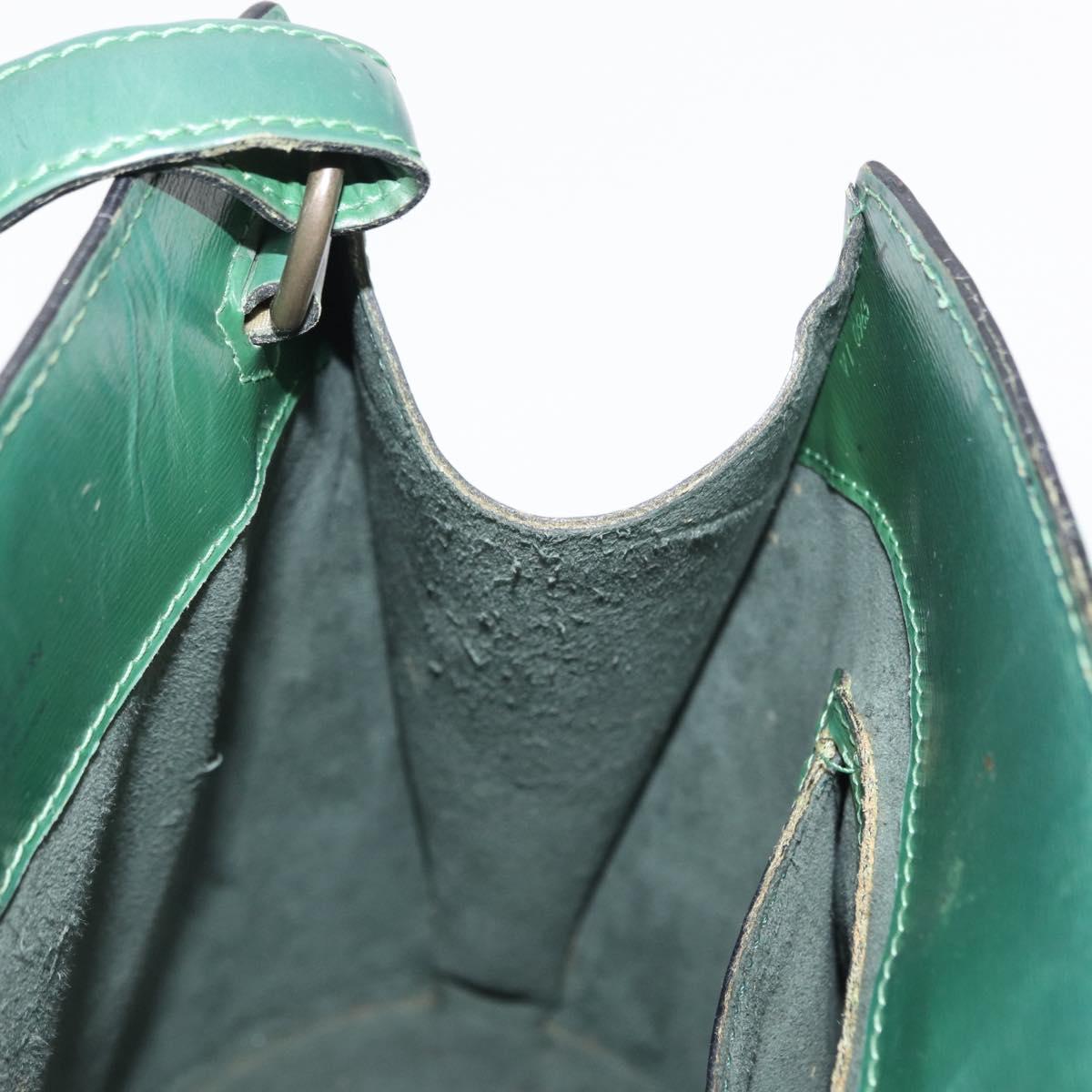 LOUIS VUITTON Epi Cluny Shoulder Bag Green M52254 LV Auth BA8326