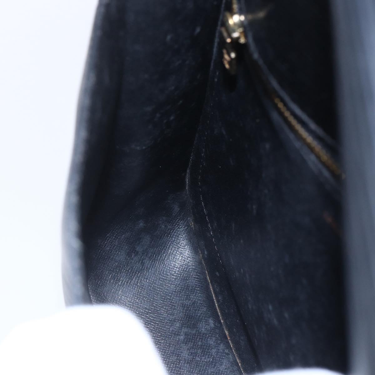 LOUIS VUITTON Epi Saint Cloud GM Shoulder Bag Black Noir M52192 LV Auth BA8327