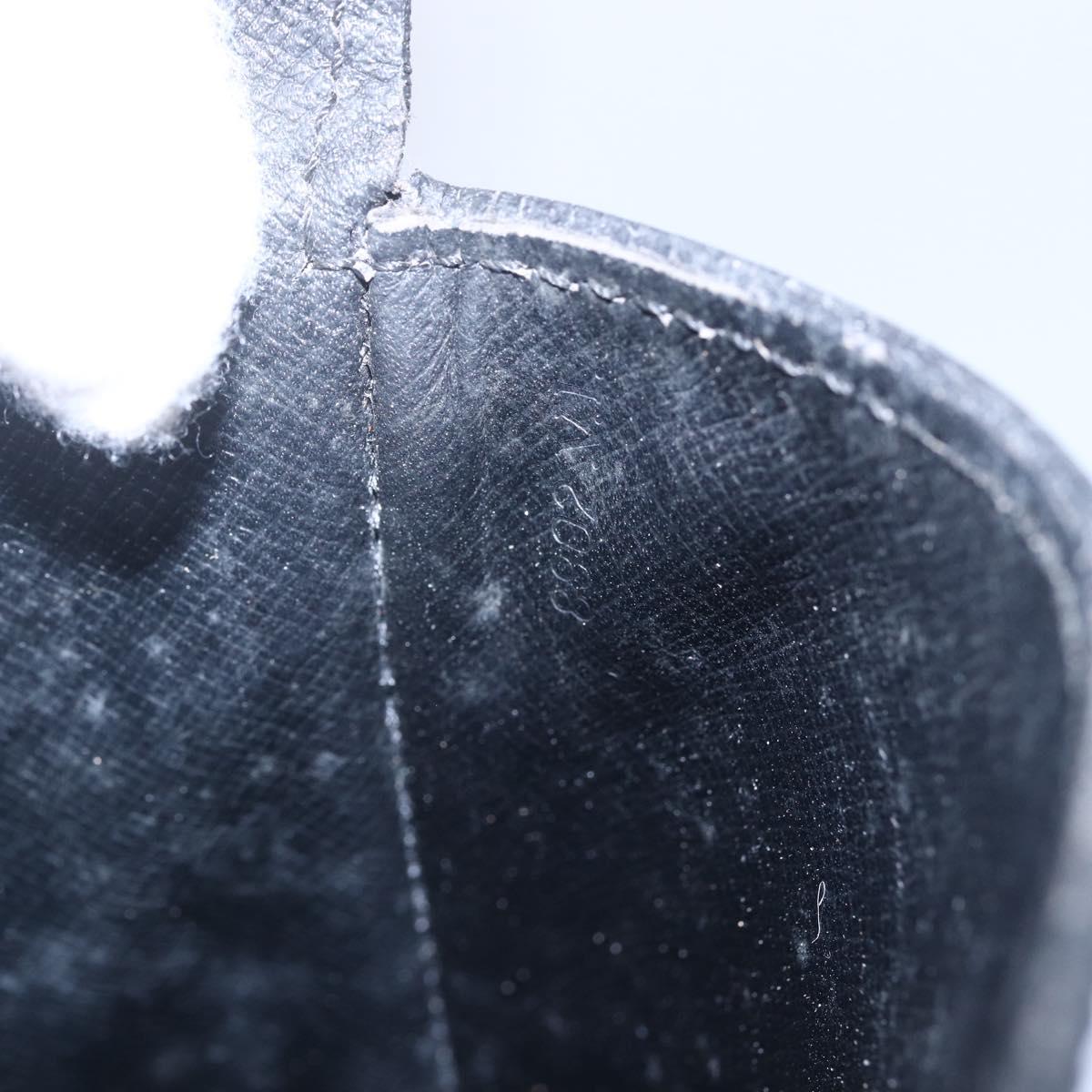 LOUIS VUITTON Epi Saint Cloud GM Shoulder Bag Black Noir M52192 LV Auth BA8327