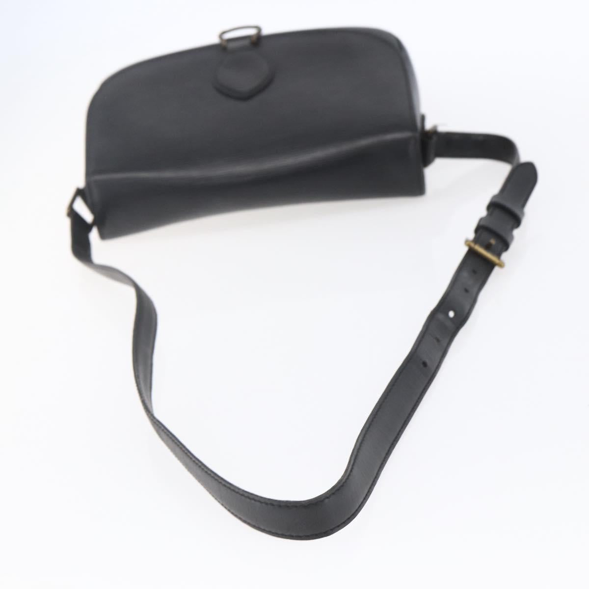 LOUIS VUITTON Epi Saint Cloud GM Shoulder Bag Black Noir M52192 LV Auth BA8327