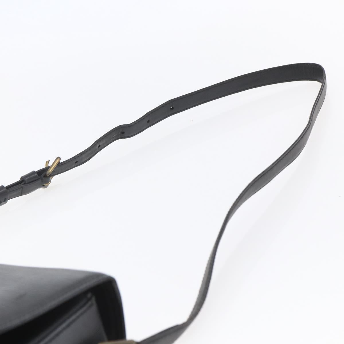 LOUIS VUITTON Epi Saint Cloud GM Shoulder Bag Black Noir M52192 LV Auth BA8327