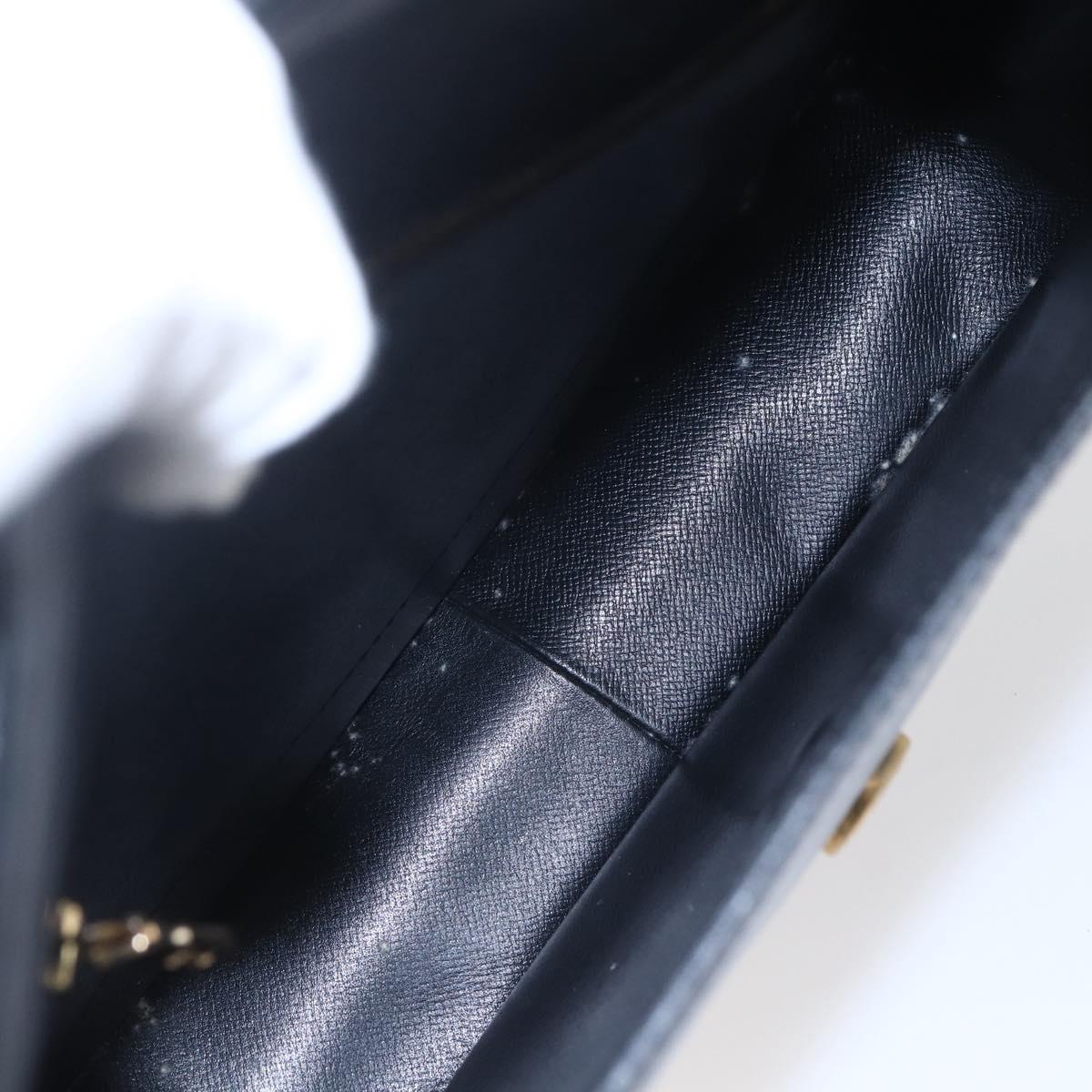 LOUIS VUITTON Epi Saint Cloud GM Shoulder Bag Black Noir M52192 LV Auth BA8328