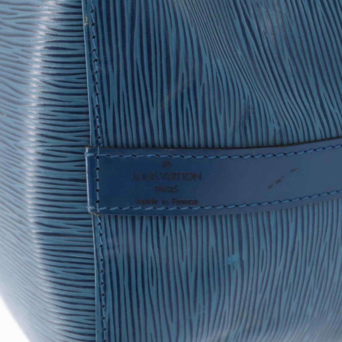 LOUIS VUITTON Epi Petit Noe Shoulder Bag Blue M44105 LV Auth BA8334