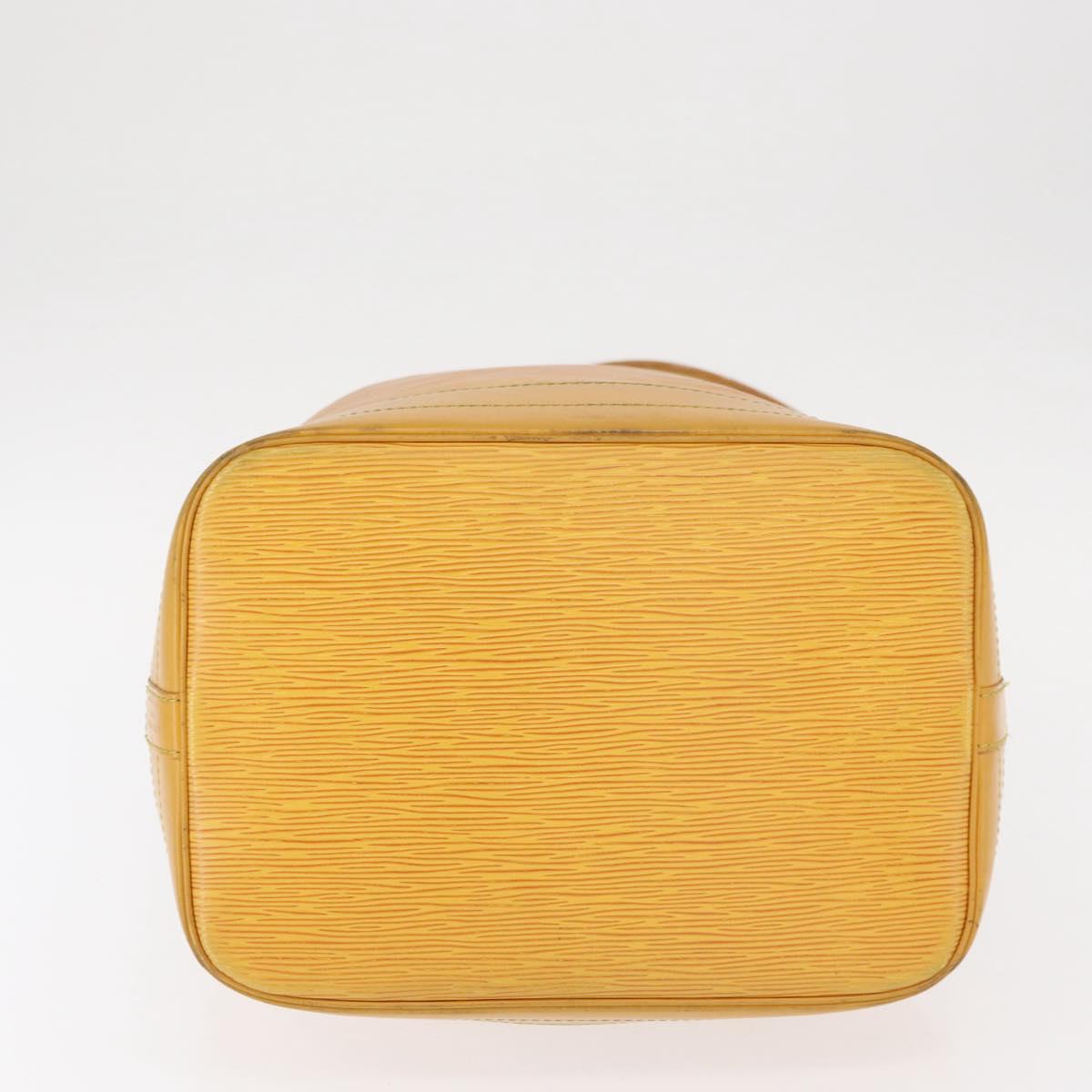 LOUIS VUITTON Epi Noe Shoulder Bag Tassili Yellow M44009 LV Auth BA8335