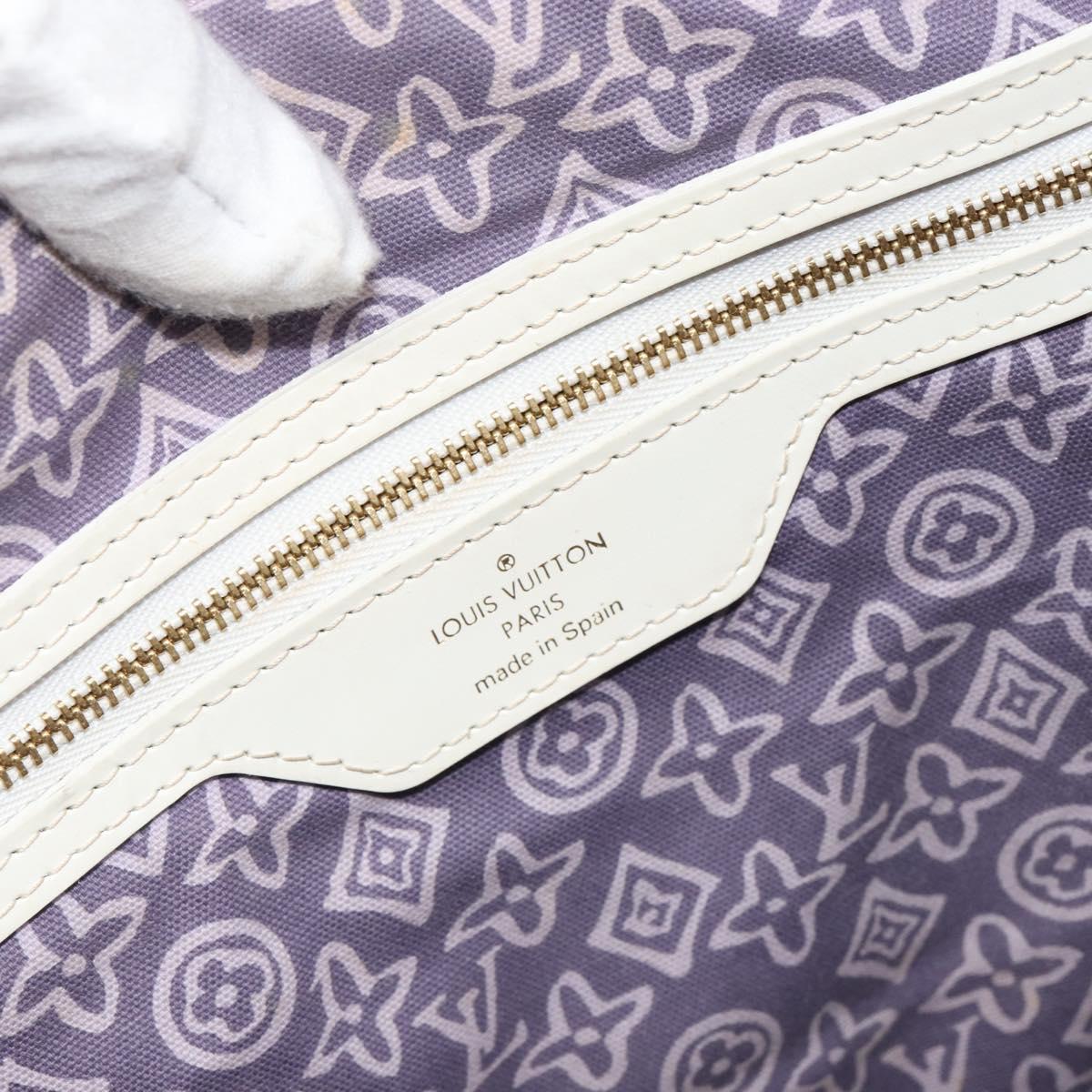 LOUIS VUITTON Cruise Line Taicienne PM Bag Canvas Lila M95680 LV Auth BA8349