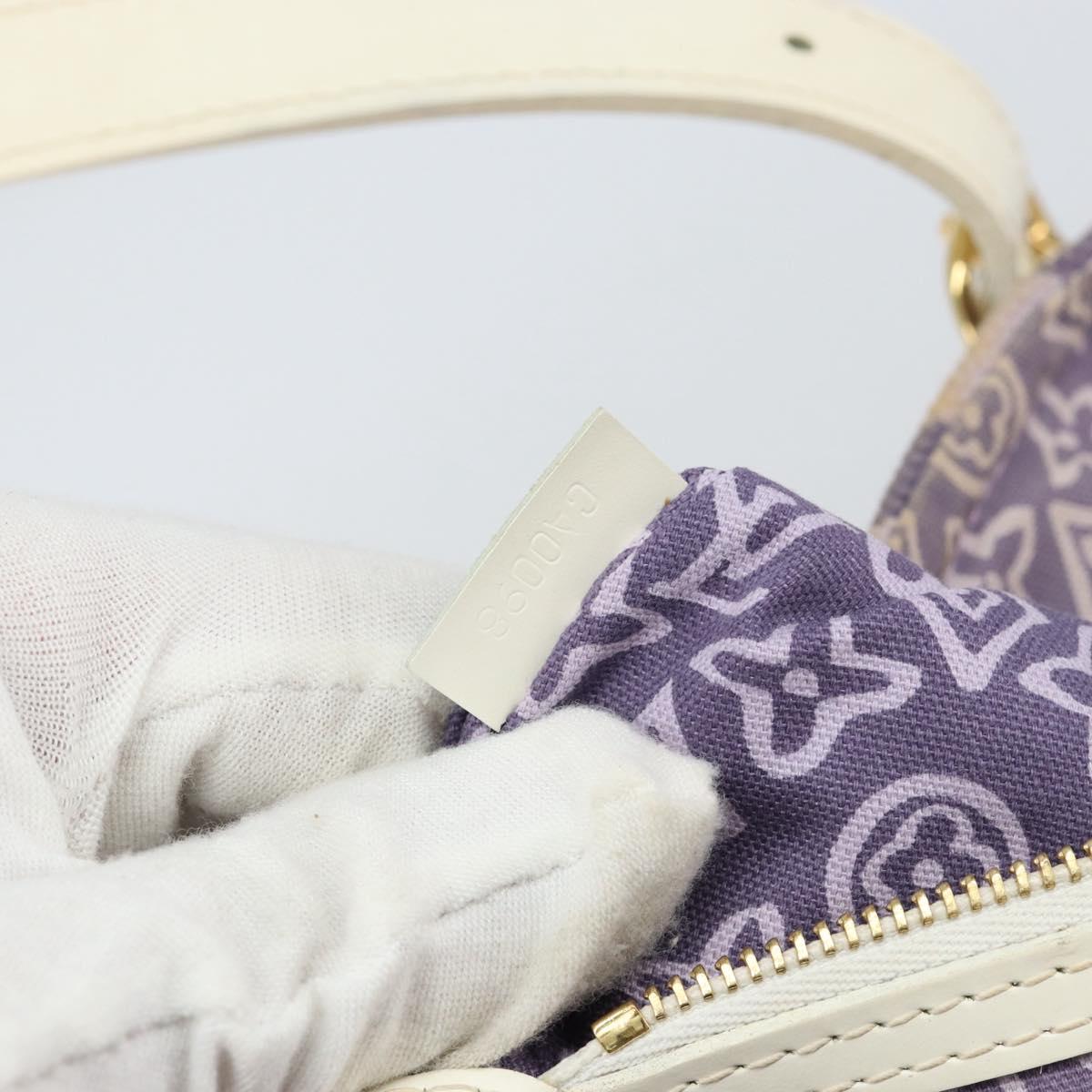 LOUIS VUITTON Cruise Line Taicienne PM Bag Canvas Lila M95680 LV Auth BA8349