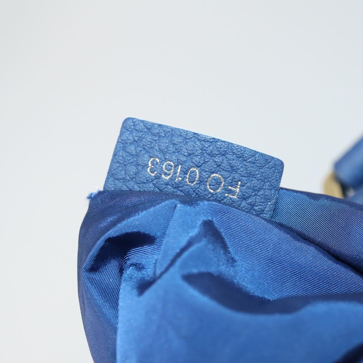 LOUIS VUITTON Ikat Flower Noeful MM Bag 2way Grand blue M94312 LV Auth BA8350