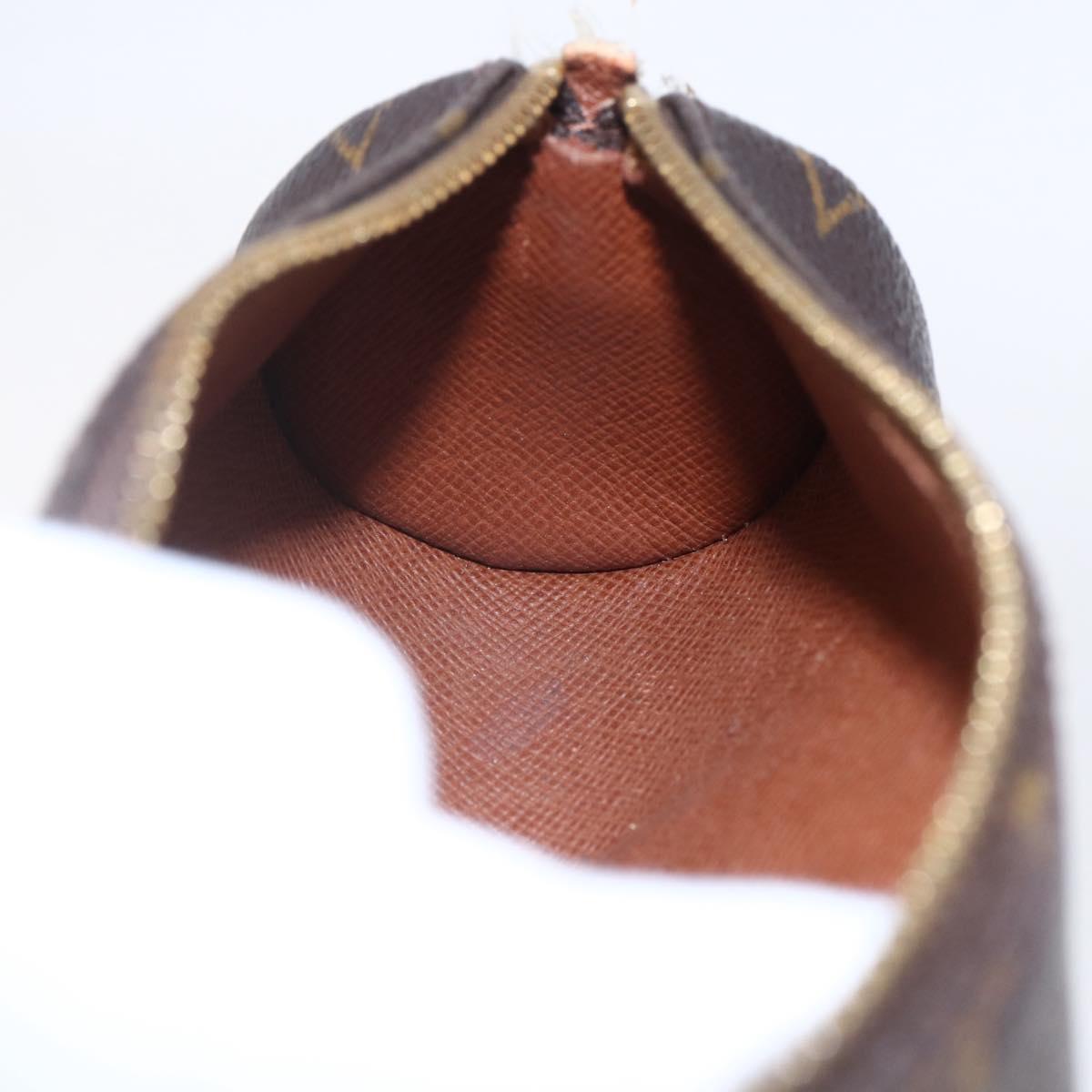 LOUIS VUITTON Monogram Papillon Pouch LV Auth BA8353