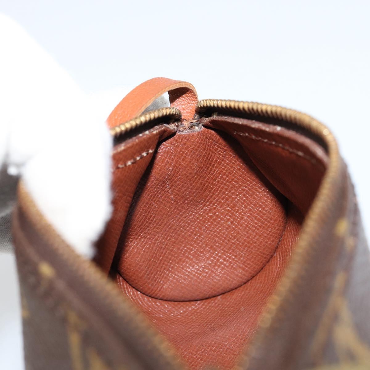 LOUIS VUITTON Monogram Papillon Pouch Pouch LV Auth BA8355