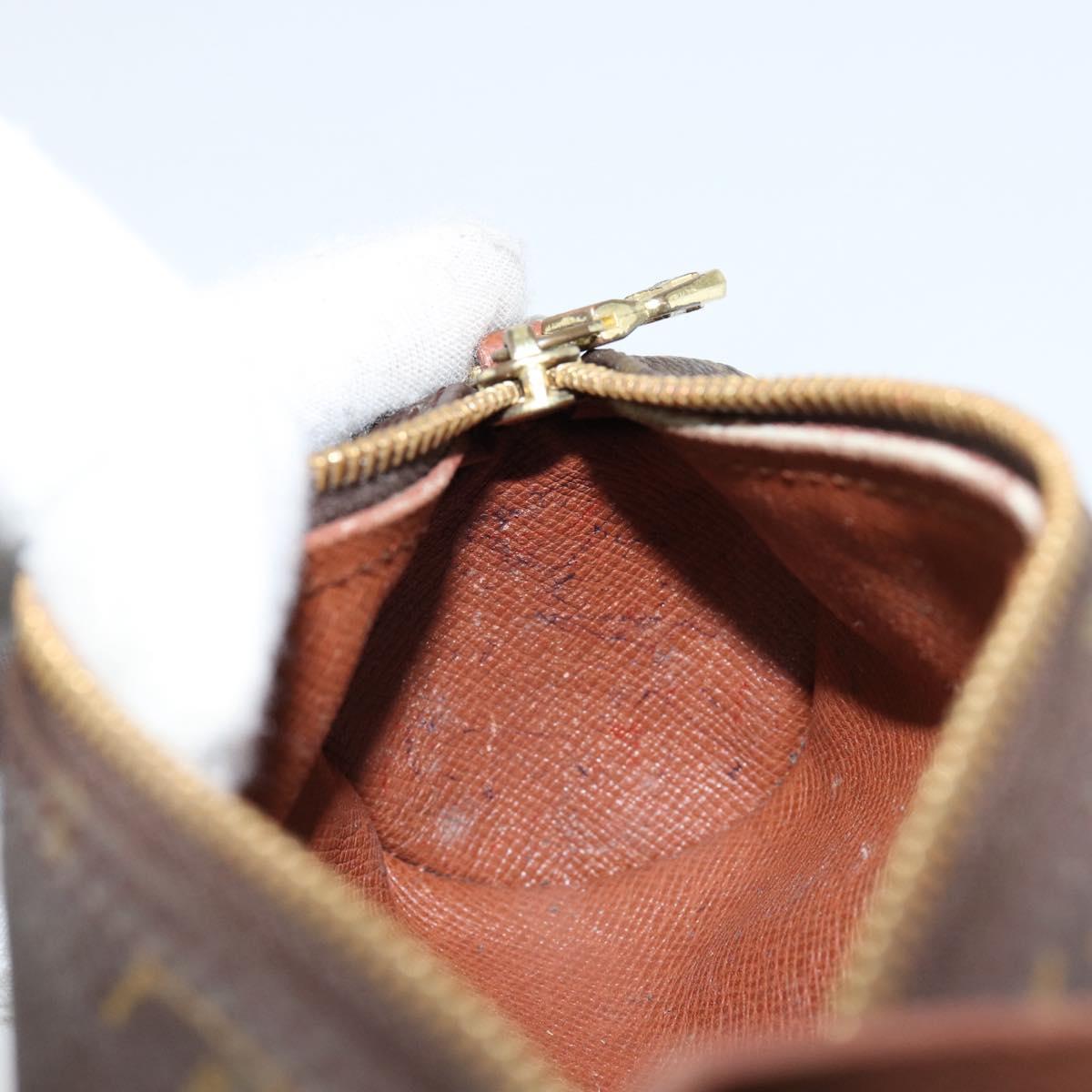 LOUIS VUITTON Monogram Papillon Pouch LV Auth BA8357