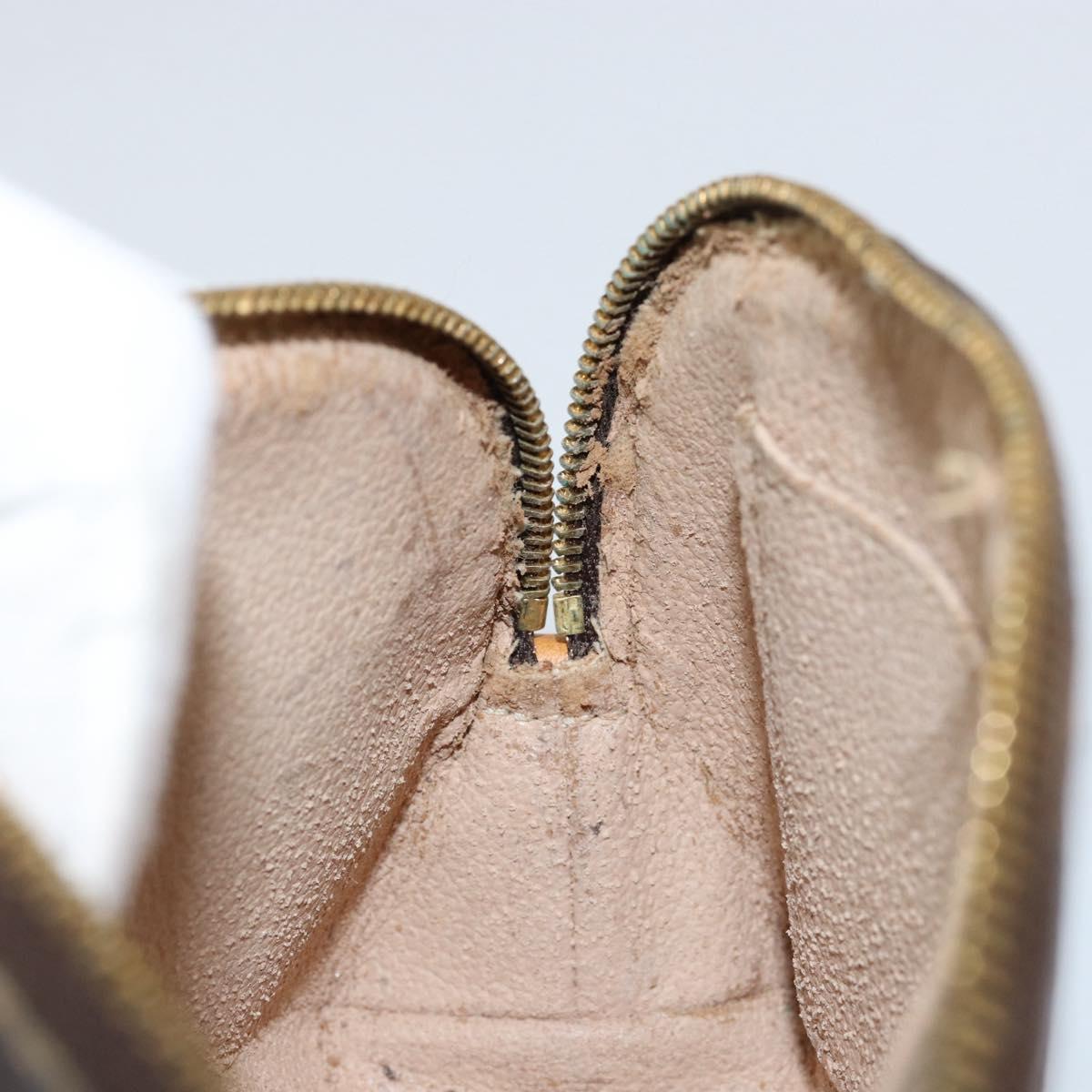 LOUIS VUITTON Monogram Pochette Cosmetic PM Pouch M43998 LV Auth BA8358