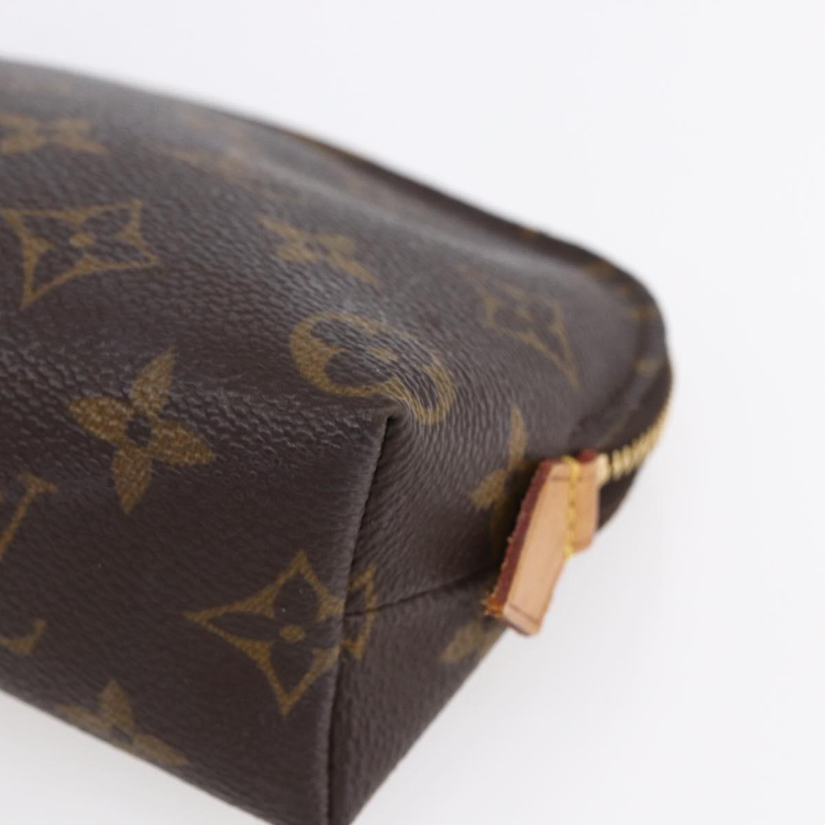 LOUIS VUITTON Monogram Pochette Cosmetic PM Pouch M43998 LV Auth BA8360