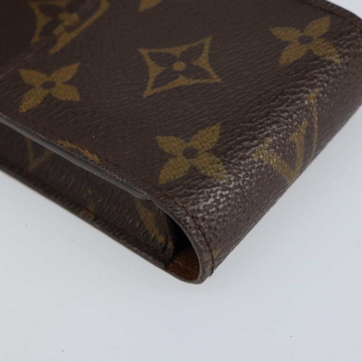 LOUIS VUITTON Monogram Etui Cigarette Case M63024 LV Auth BA8361