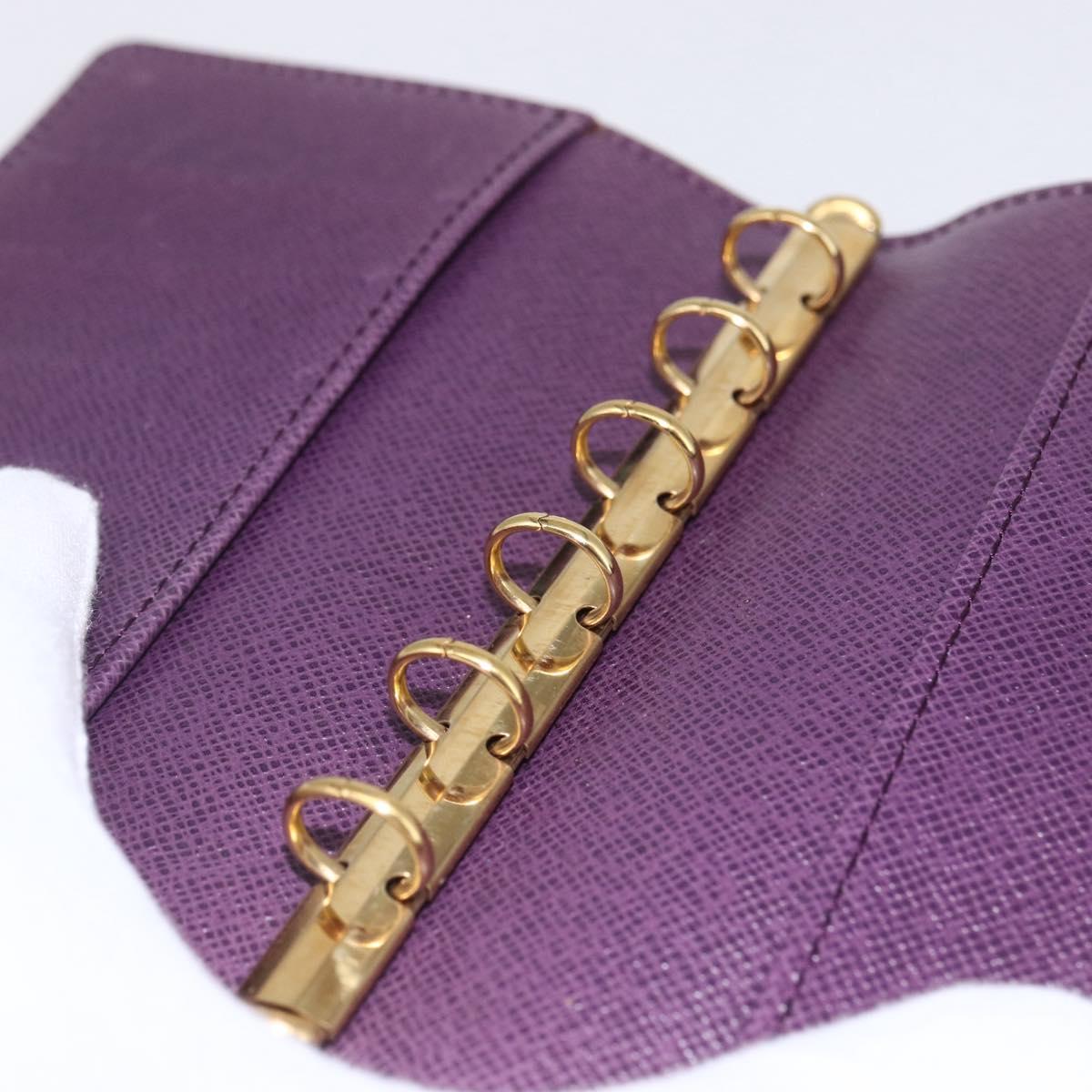 LOUIS VUITTON Epi Agenda PM Day Planner Cover Yellow R20059 LV Auth BA8372