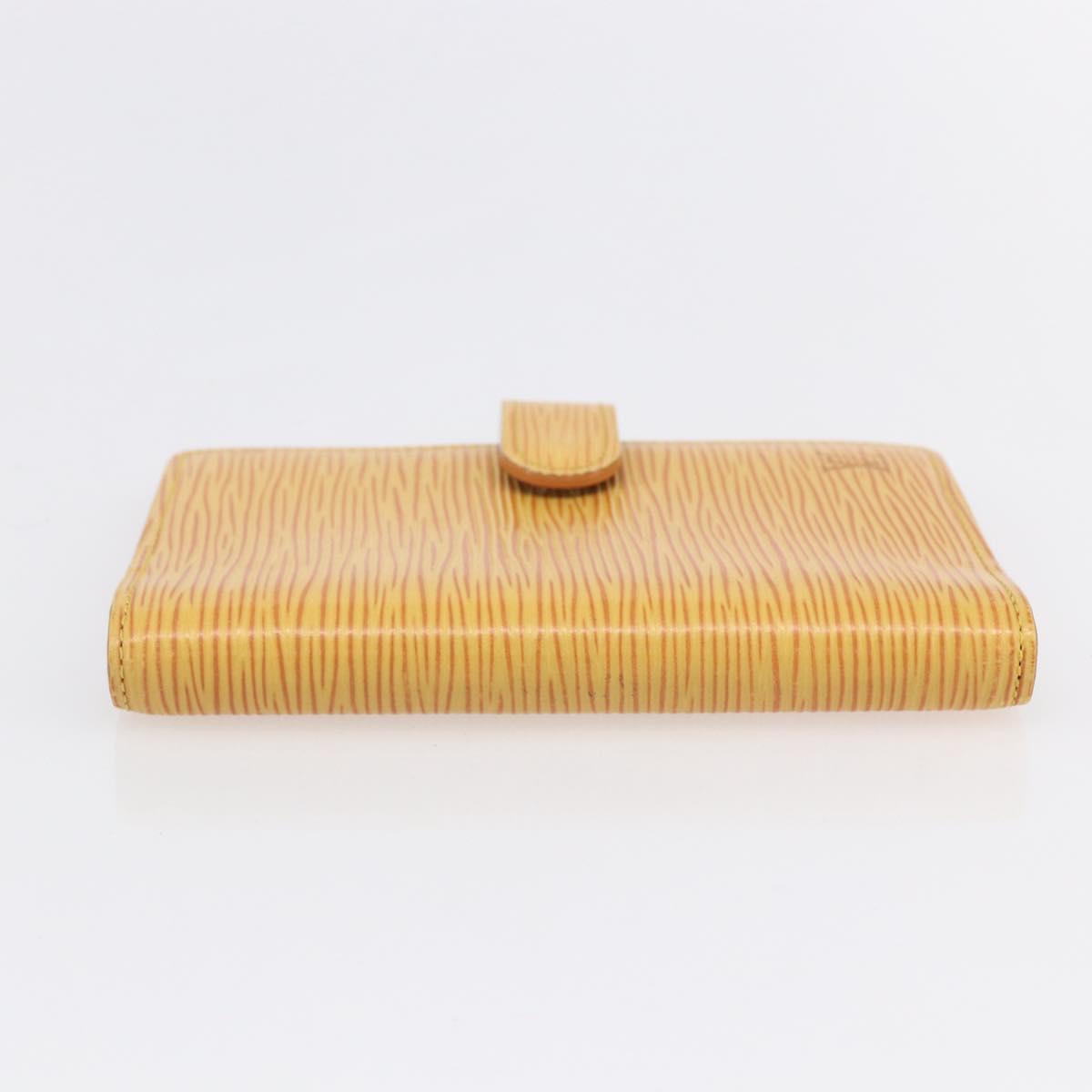 LOUIS VUITTON Epi Agenda PM Day Planner Cover Yellow R20059 LV Auth BA8372