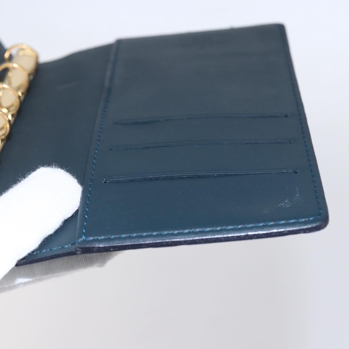 LOUIS VUITTON Vernis Agenda PM Day Planner Cover Bruny R21061 LV Auth BA8377