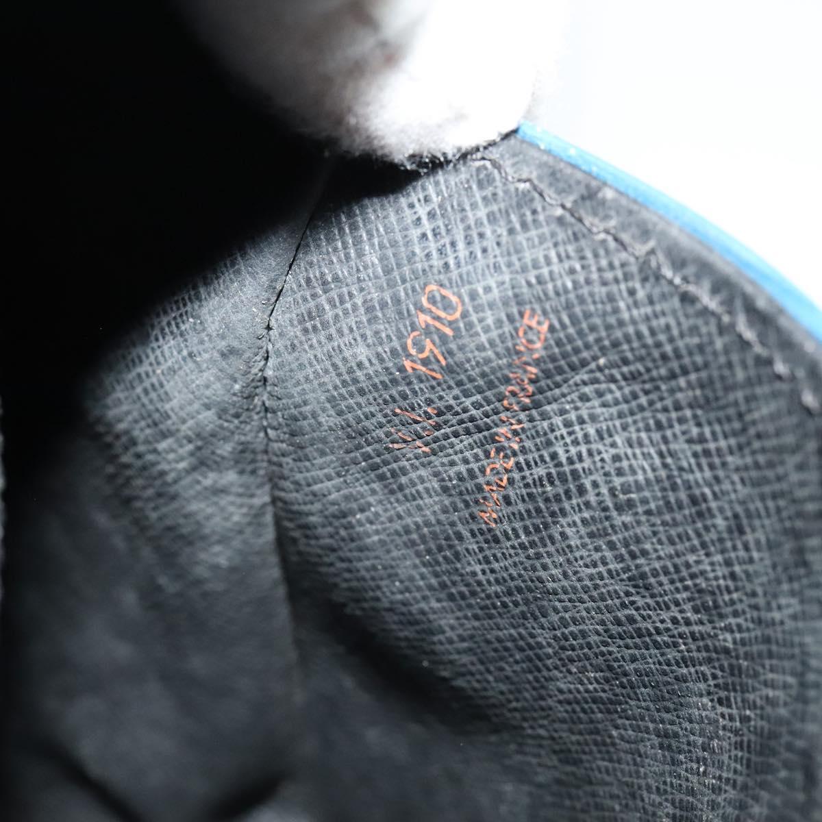 LOUIS VUITTON Epi Saint Cloud PM Shoulder Bag Blue M52195 LV Auth BA838