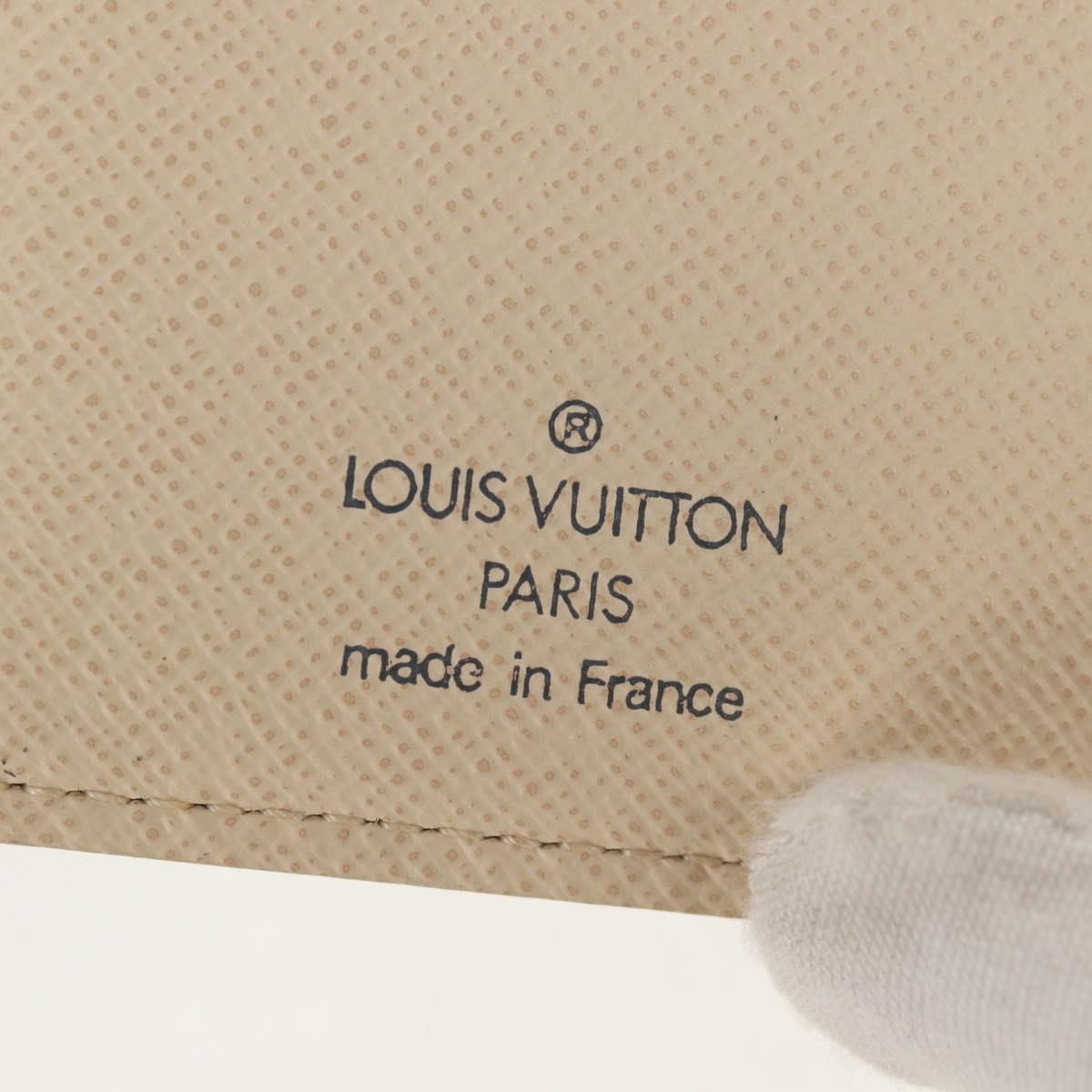 LOUIS VUITTON Damier Azur Portefeuille Viennois Wallet N61676 LV Auth BA8382V