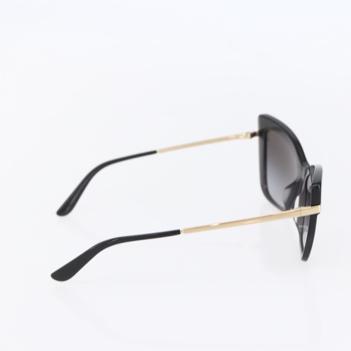 DOLCE&GABBANA Sunglasses plastic Black Auth BA8460