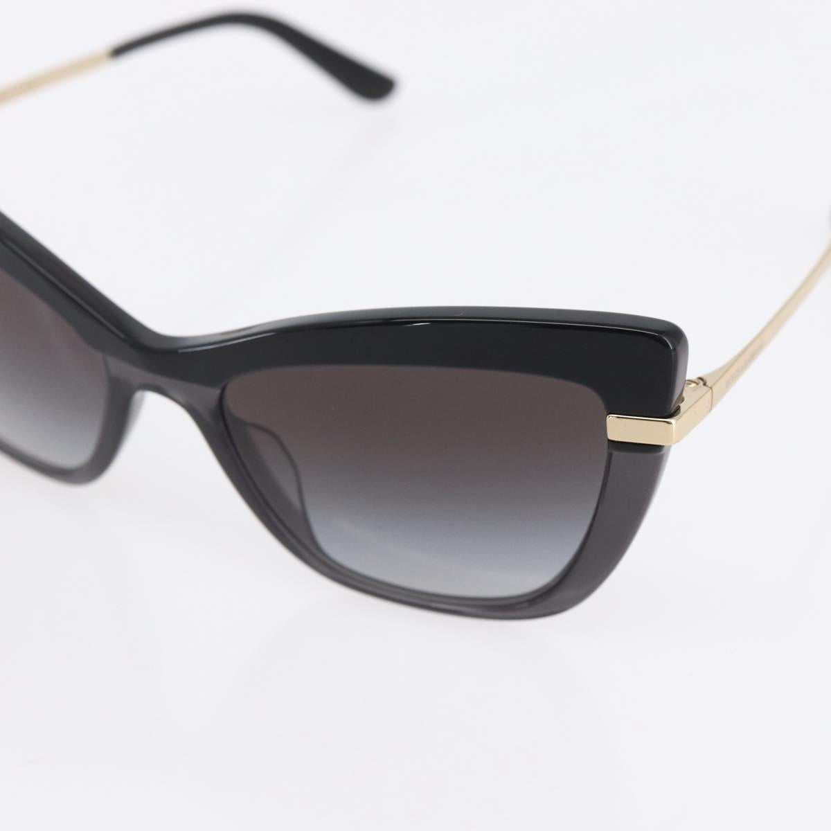 DOLCE&GABBANA Sunglasses plastic Black Auth BA8460