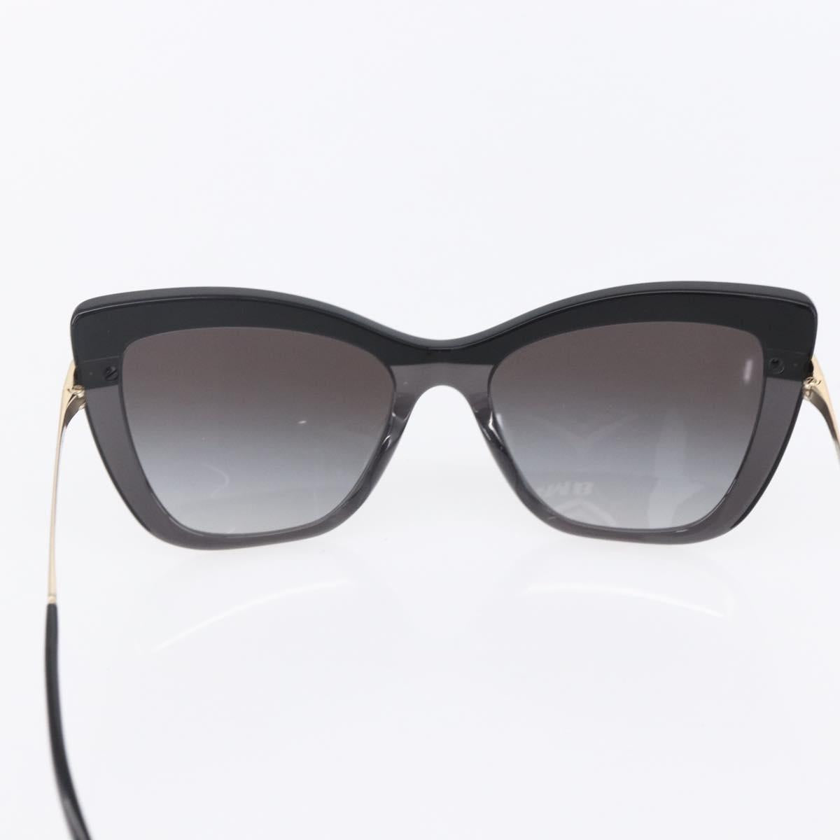 DOLCE&GABBANA Sunglasses plastic Black Auth BA8460