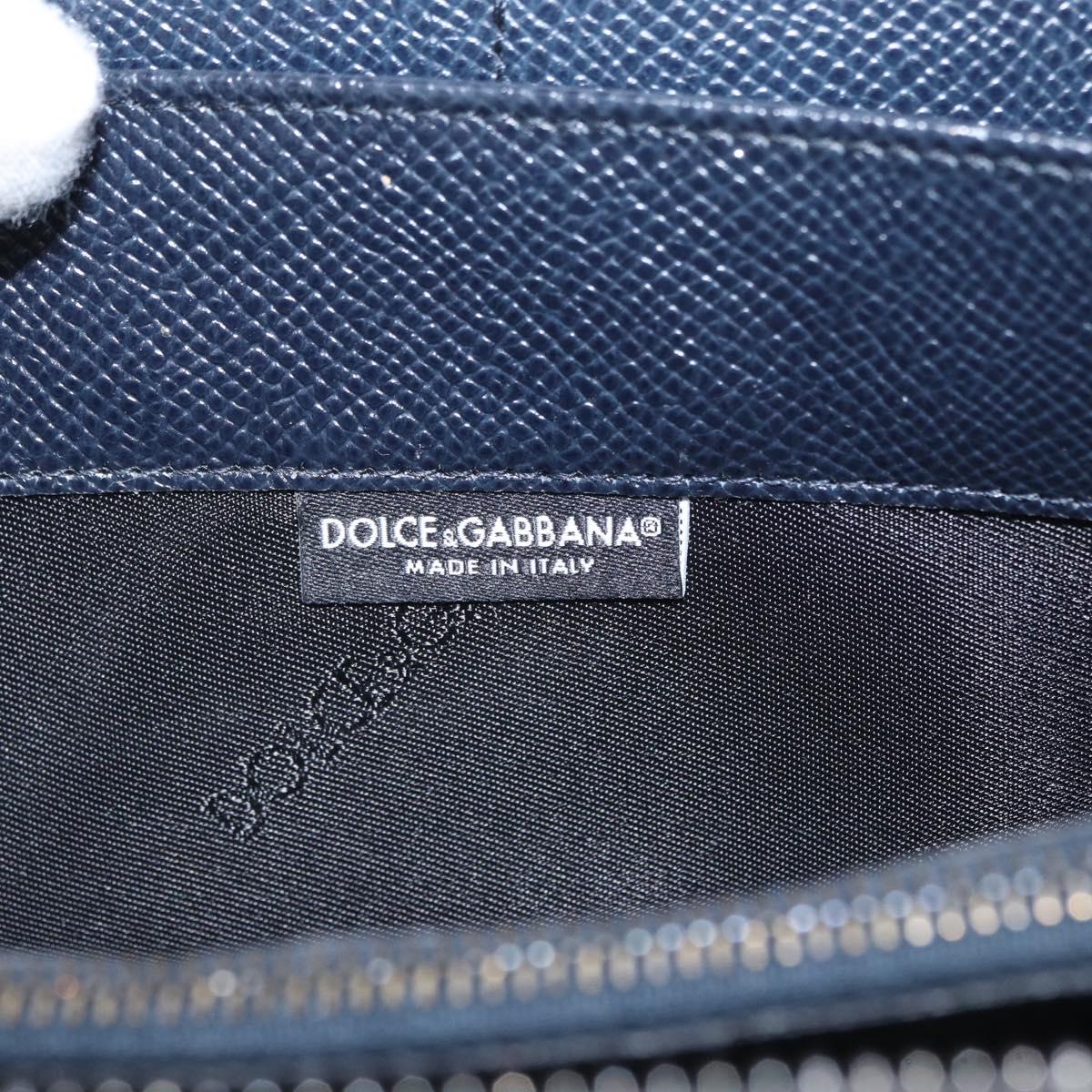 DOLCE&GABBANA Long Wallet Leather Multicolor Auth BA8461